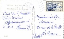 CPA Paris While Strolling Church Louis Saint Of Invalides