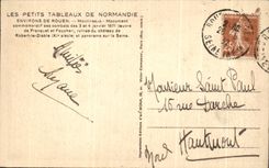 CPA Small Tables De Noramandie Surroundings Of Rouen Moulineaux
