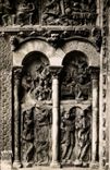 CPSM Abbey church De Moissac Western right foot of the Gate Lust Auarice and the Parabola of Lazare