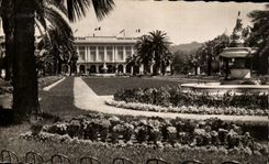 CPA Niza los jardines Albert 1r y el casino