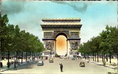 CPA Paris And Its Avenne Wonders Of the Elysees Fields of triumph of Etoile