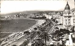 CPA the Dimension Of Cannes Azure the small cross