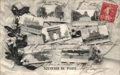 CPA Souvenir Of Paris