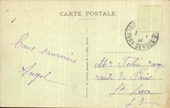 CPA Thouars Thouet And the Prison