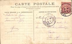 CPA Lyon Slope De Fourvieres Barge Boat