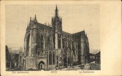 CPA mueren Kathedrale Metz la catedral