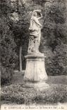 CPA Luneville Les Bosquets La Statue De La Nuit
