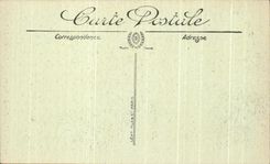 CPA Luneville Les Bosquets La Statue De La Nuit