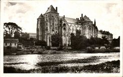 CPA Sands On the Sarthe the abbey De Solesmes