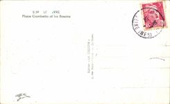 CPA Le Havre Places Gambetta and the Basins