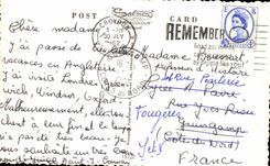 CPSM The Fountains Trafalgar London Public garden