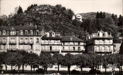 CPA Bourboule the Rock of the Fairies Rocks of Bourboule