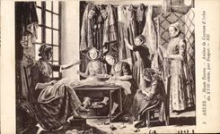 CPA Arles Museum Reattu Workshop of seam of Arles by Raspal