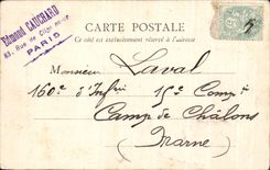 CPA Paris Statue of the Republic