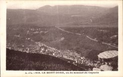 CPA the Mount Gilds Seen top of the Capuchin