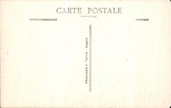 CPA Angers Statue of Rol Rene and the Castle