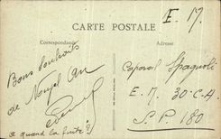 CPA marina la onda detalla el azul de Dimension Of