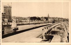 CPA Sables d'Olonne the Pier the Channel And the Tower of Arundel