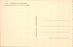 CPA Sables d'Olonne the Pier the Channel And the Tower of Arundel