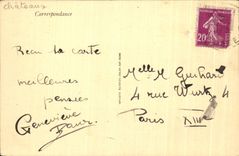 CPA the Castle and the Village of the Rock Pot