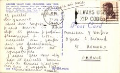 CPA Genesee Valley Park Rochester New York The Beautiful Genesee To rivet And The Historic