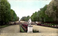 CPSM the Park Of Saint Cloud Allee Of the Statues
