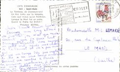 CPSM dimensiona a santo esmeralda de Malo la tumba de Chateaubriant