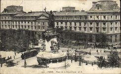 CPA Paris Places Republic