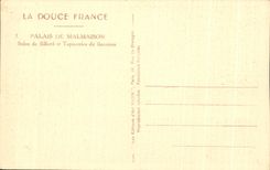 CPA Palate De Malmaison Living room of Billiards and Tapisieries of Beauvais Napoleon 1st