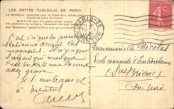 CPA the Madeleine Paris