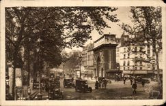 CPA Paris La Porte Saint Martin sur les Grands Boulevards