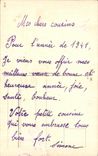 CPA Fantaisie Bonne annee
