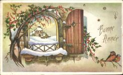 CPA Fantaisie Bonne annee