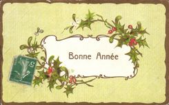 CPA Fantaisie Bonne annee