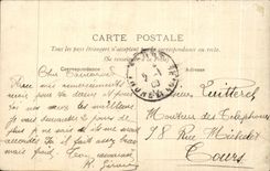 CPA Fantaisie Heureuse Annee (carte toilee)