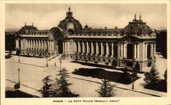 CPA Paris the Petit Palais
