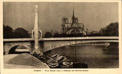 CPA Paris vista en de Apse Of nuestra senora