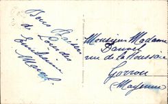 CPA Lourdes the Cave Departure of the Procession