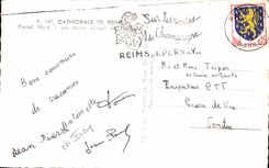 CPSM Cathedral Of Given Northern Gate Deaths