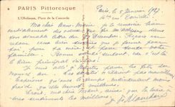 CPA Paris Pittoresque the Obelisk Places Harmony