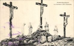 CPA Pontchateau the Martyrdom
