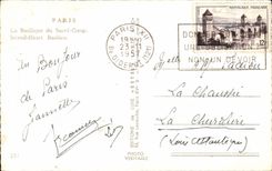 CPA Paris the Basilica Of the Sacring Montmartre Heart