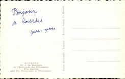 CPA Lourdes the Basilica And the Esplanade Of the Processions