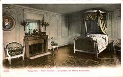 CPA Versailles Petit Trianon Chambre de Marie Antoinette
