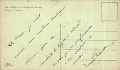 CPA Paris the Palate of Trocadero