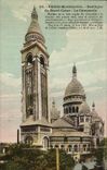 CPA Paris Montmartre Basilique du Sacre Coeur Le Campanile
