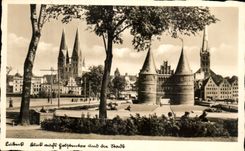 CPA Echte Fotografie chamois m Buttenrand