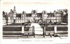 CPA Fontainebleau the Castle Court of the Good-byes