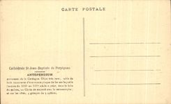 CPA Cathedrale St Jean Baptiste de Perpignan Antependium 