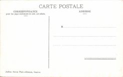 CPA Lac Leman Un Coup De Vent